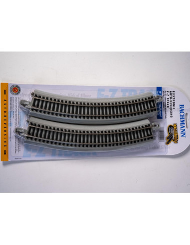 Vías Curvas Inversión Automática Bachmann 4 Piezas HO