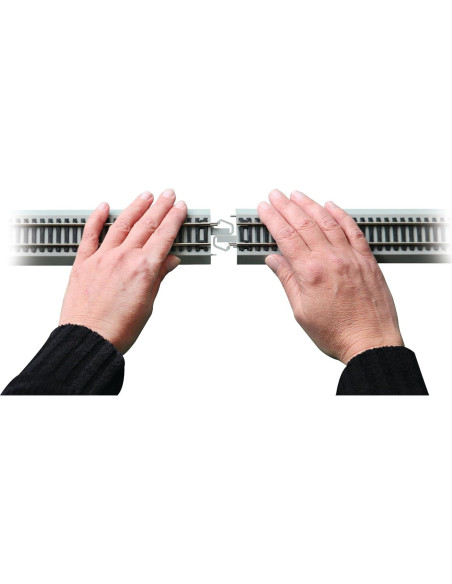 Vías Curvas Inversión Automática Bachmann 4 Piezas HO