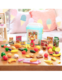 Comida de Juguete Play Circle - Despensa en Balde 79 Pzs 2