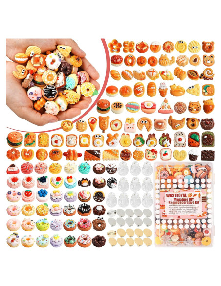157 Piezas Juguetes de Comida Miniatura WASTROYAL