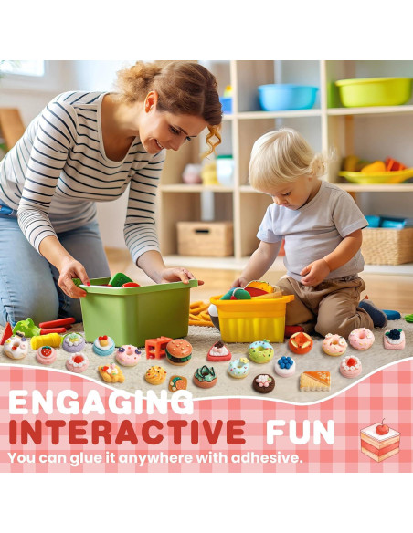 157 Piezas Juguetes de Comida Miniatura WASTROYAL