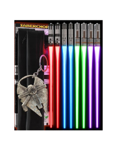 Palillos LED Sable de Luz Star Wars Saberchops 4 Pares