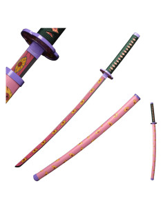 Espada de Cosplay Kokushibou Sword Fort 104cm Acero Inoxidable