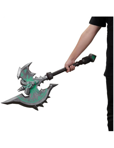 Conjunto Espada y Escudo Guerrero Medieval GoldenBall - Hacha 38x91 cm