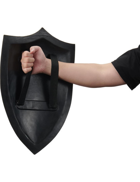 Conjunto Espada y Escudo Guerrero Medieval GoldenBall - Hacha 38x91 cm