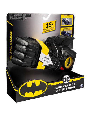 Guante Interactivo Batman Spin Master con Sonidos y Luces