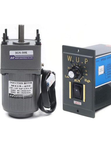 Motor Reductor Gdrasuya10 15W 110V 27RPM Ajustable