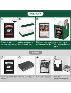 Caja de Barajas Kabinka 5 en 1 para Cartas Coleccionables 2