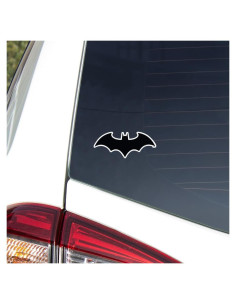 Calcomanía Premium Logo Batman 10.16 cm Vinilo Cortado