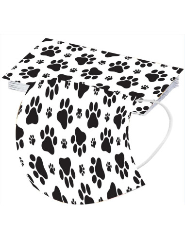 Cubierta Facial Desechable Adulto Unisex 50 Piezas 3 Capas