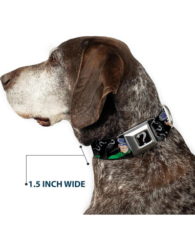 Collar de perro Buckle-Down Batman Mediano 3.81 cm Ancho
