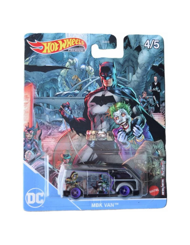 Hot Wheels Van Batman 2022 1:64 Mattel Colección Retro