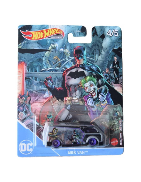 Hot Wheels Van Batman 2022 1:64 Mattel Colección Retro