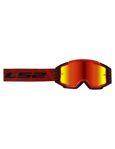 Gafas de motociclismo LS2 Charger Pro OTG Rojo Iridium