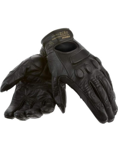 Guantes de Motocicleta Dainese Assen Unisex Negro S