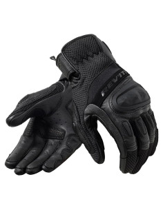 Guantes de Motocicleta REV'IT! Dirt 4 - Negro - Grande
