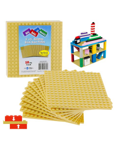Placas Base de Ladrillos SCS Direct 5x5 cm Arena (10pcs)