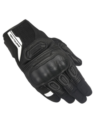 Guantes de Motocicleta Alpinestars Highlands - Negro - Medio