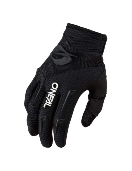 Guante O'Neal Element Juvenil Negro Talla 6 Ajustable
