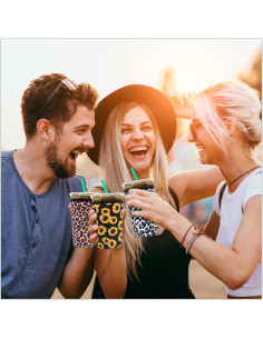 Mangas Aislantes Reutilizables YR para Vasos de Café Neopreno 2