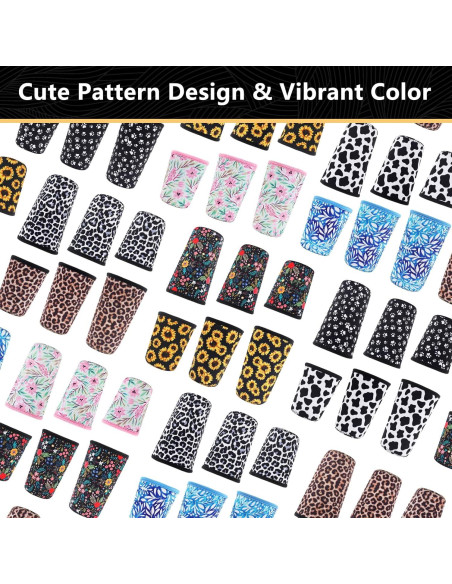 Mangas Aislantes Reutilizables YR para Vasos de Café Neopreno