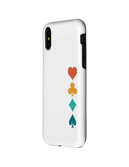 Funda Retro de Naipes Jaybeez para iPhone X/XS