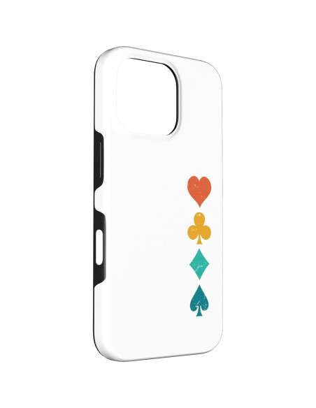 Funda Retro de Naipes Jaybeez para iPhone 16 Pro