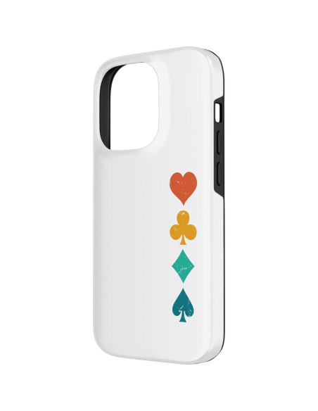 Funda Retro de Naipes para iPhone 14 Pro - Jaybeez