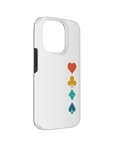 Funda Retro de Naipes para iPhone 14 Pro - Jaybeez