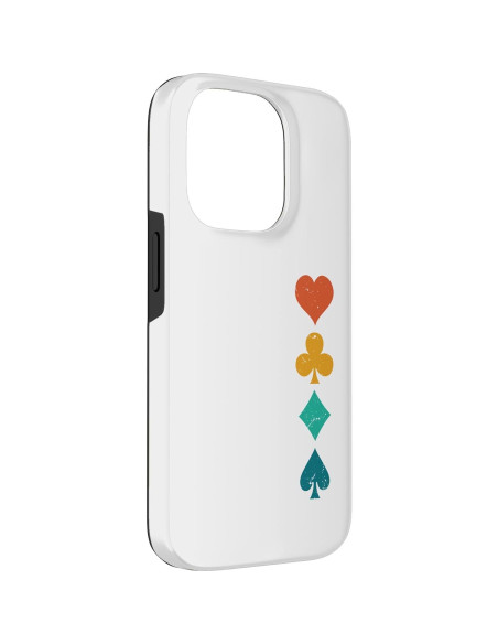 Funda Retro de Naipes para iPhone 14 Pro - Jaybeez