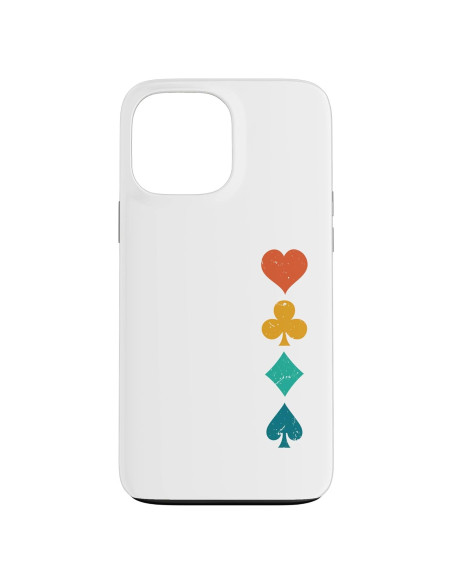 Funda Retro de Naipes Jaybeez para iPhone 13 Pro Max