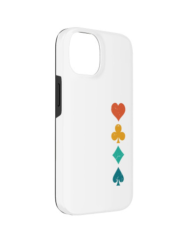 Funda Retro de Naipes Jaybeez para iPhone 14 - Protección Alta
