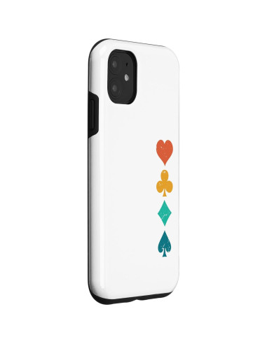 Funda Retro de Naipes Jaybeez para iPhone 11 - Protección Alta