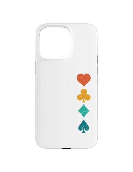 Funda Retro de Naipes Jaybeez para iPhone 15 Pro Max