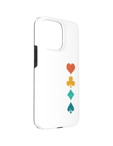 Funda Retro de Naipes Jaybeez para iPhone 15 Pro Max