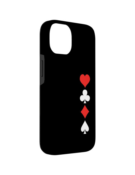 Funda Protectora para iPhone 14 con Diseño de Cartas