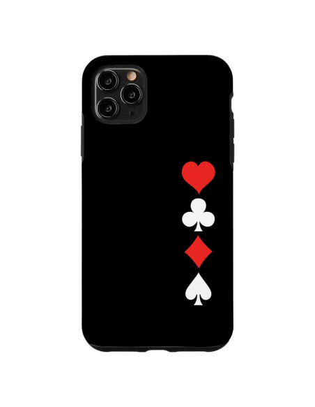 Funda Protectora iPhone 11 Pro Max Diseño Cartas