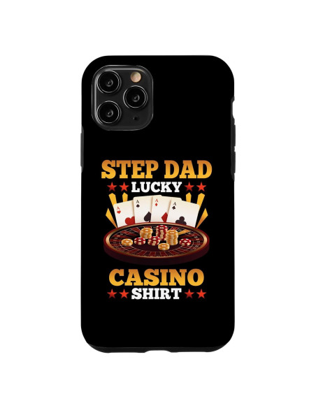 Camisa Casino Papá Suerte Fiesta Familiar Cumpleaños