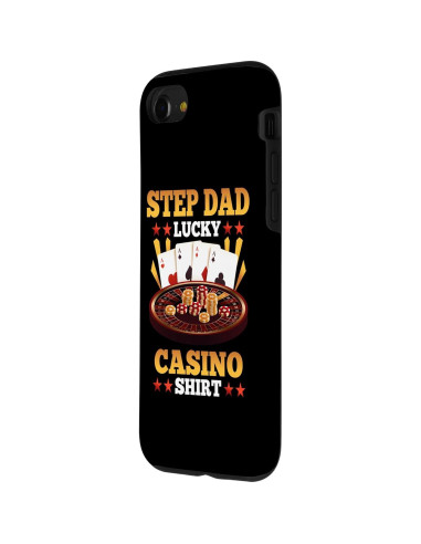 Camiseta Familiar Papá Afortunado para Cumpleaños Fiesta