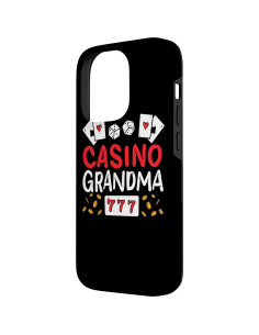 Funda Abuela Jugadora de Casino iPhone 14 Pro Resistente 2