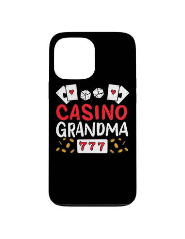 Funda iPhone 13 Pro Max Abuela Casino Juego Suertudo