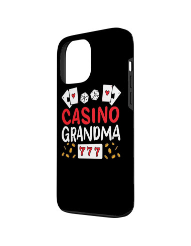 Funda iPhone 13 Pro Max Abuela Casino Juego Suertudo