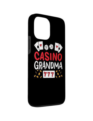 Funda iPhone 13 Pro Max Abuela Casino Juego Suertudo
