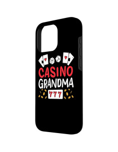 Funda Protectora iPhone 16 Pro Casino Abuela Jugadora 2