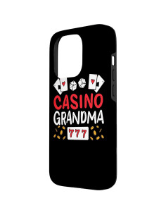 Funda Casino Abuela Jugadora Suertuda iPhone 15 Pro 2