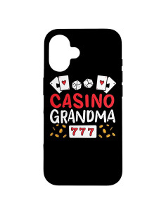Funda Protectora iPhone 16 Abuela Casino Suertuda