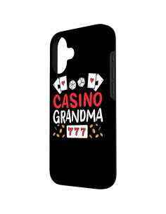 Funda Protectora iPhone 16 Abuela Casino Suertuda 2