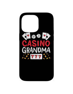 Funda iPhone 14 Pro Max Casino Abuela Jugadora Suertuda