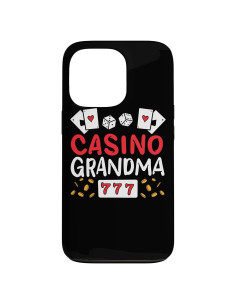 Funda iPhone 13 Pro Abuela Jugadora Suerte Casino