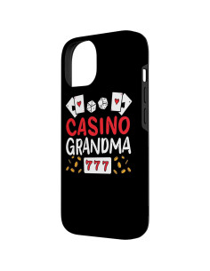 Funda Abuela Jugadora de Casino iPhone 14 - Protección Alta 2